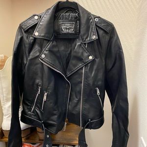 Levi’s Women’s Faux Leather Motorcycle Jacket